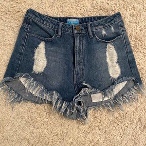 Show Me Your MuMu Houston High Waisted Shorts
